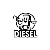 Premium Diesel Sticker for Car | Waterproof Fuel Tank Decal